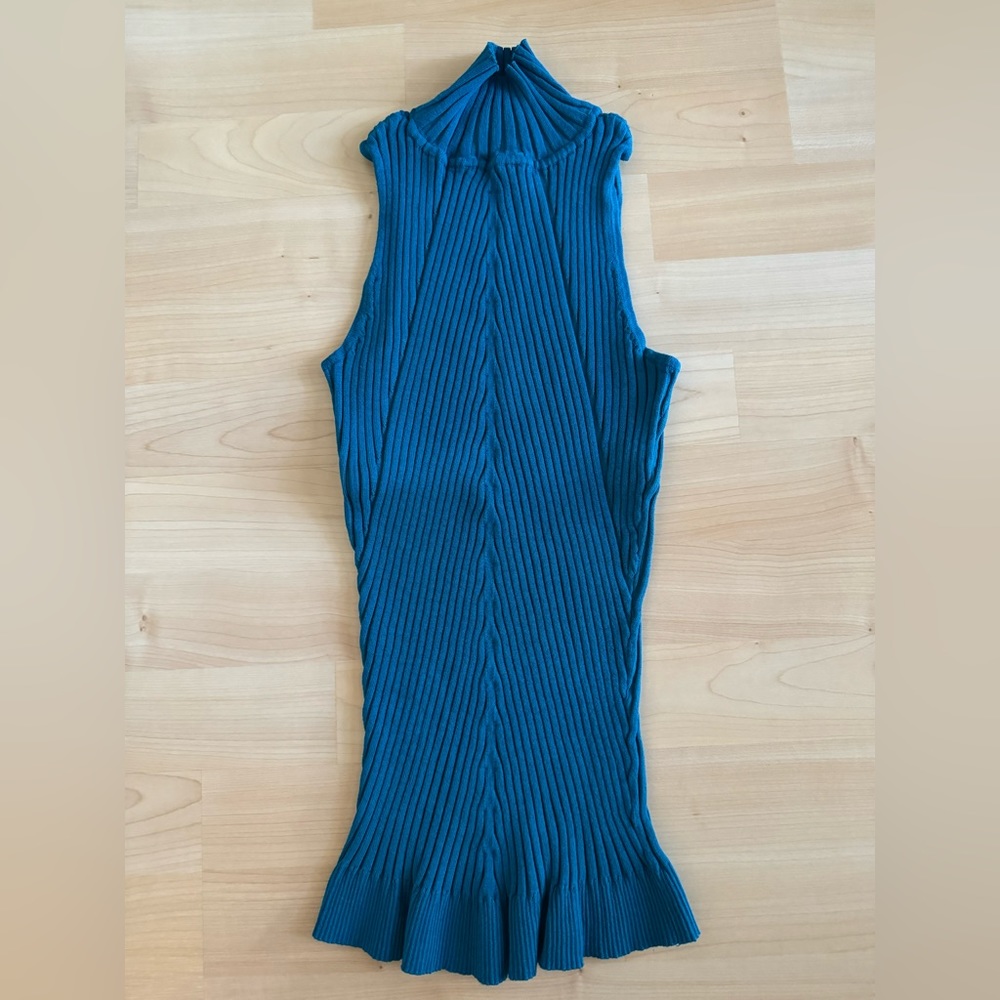 INC sleeveless mock neck top